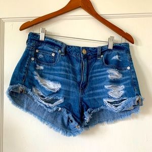 American eagle jean shorts size 6